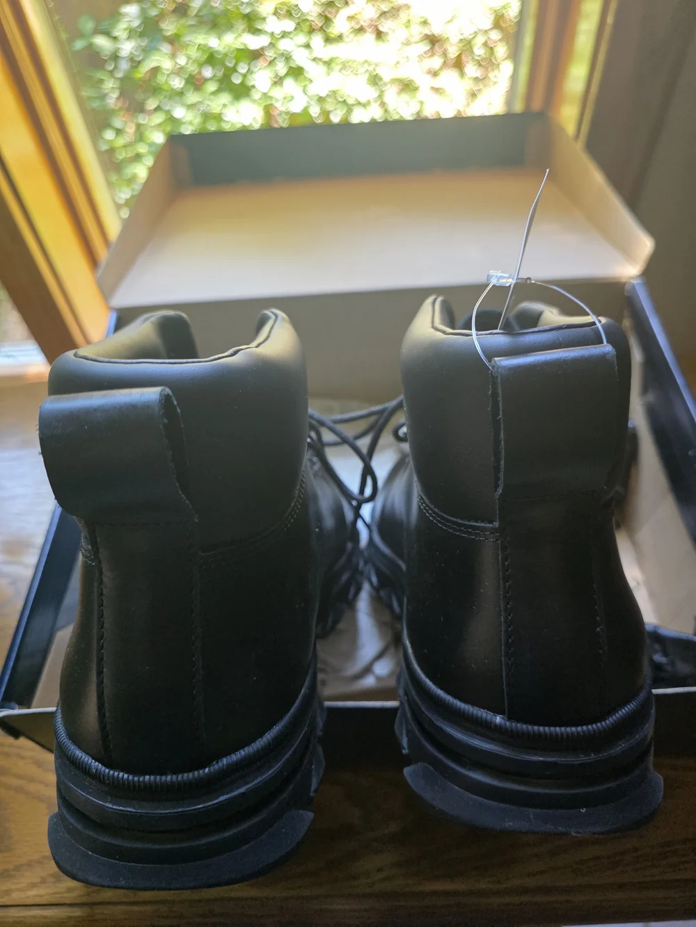 Polo by Ralph Lauren Men’s Black Leather Hainsworth Vintage New Old Stock Boots